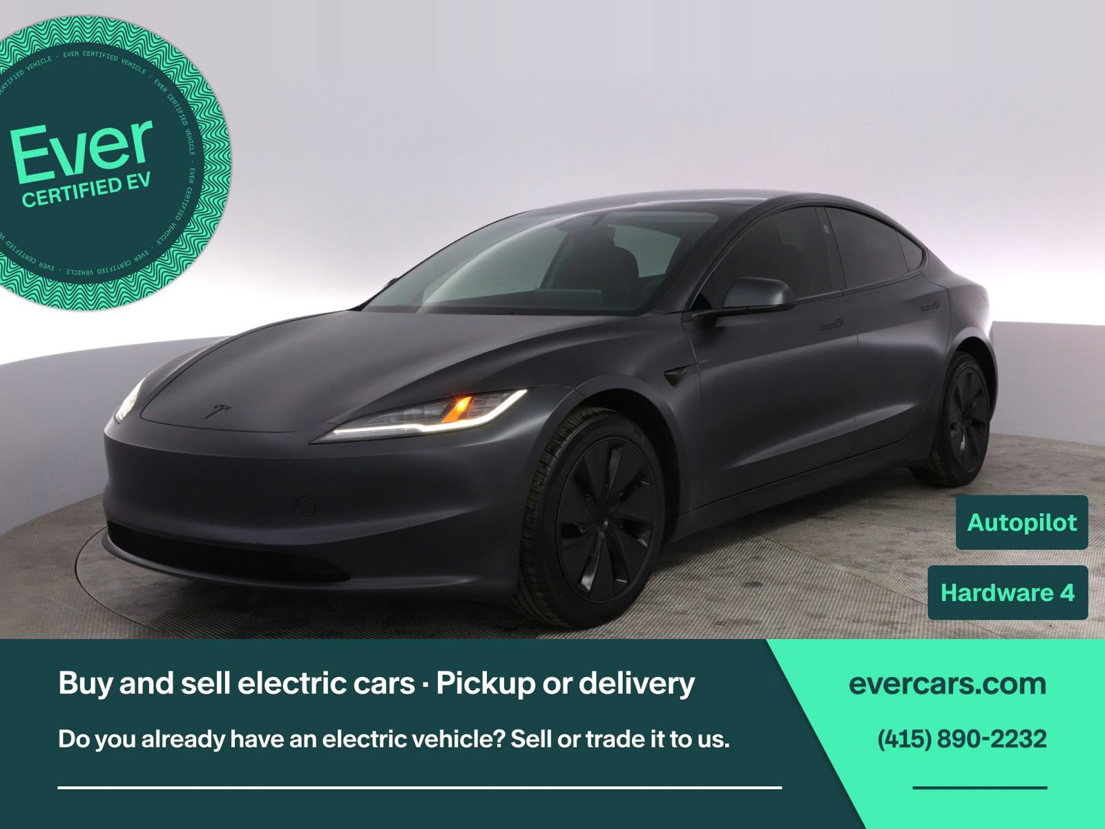 Used 2025 Tesla Model 3 Long Range RWD image 1