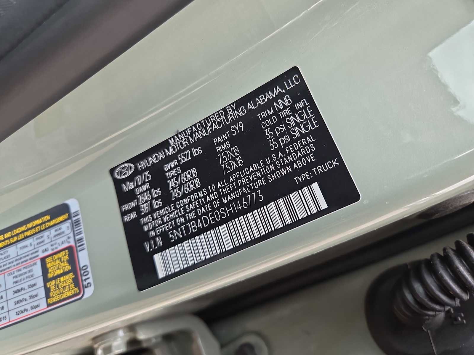 Certified 2025 Hyundai Santa Cruz SEL image 36