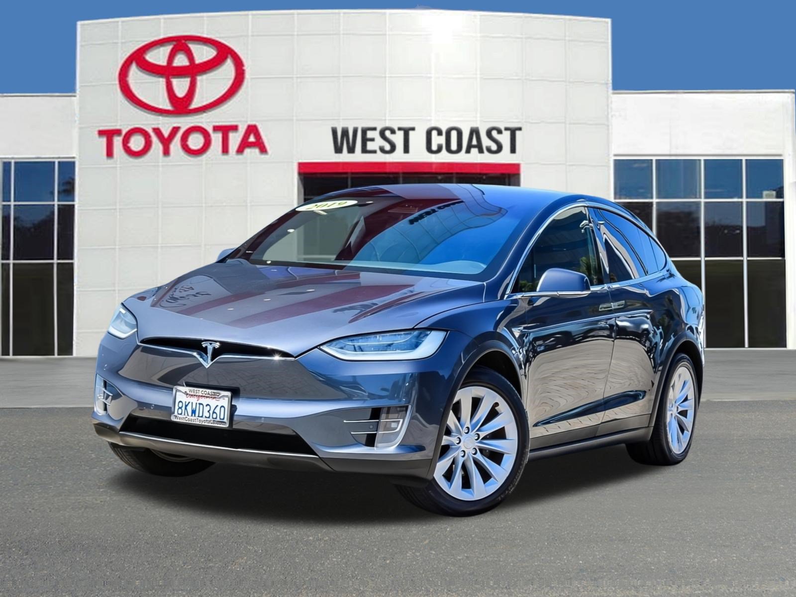 Used 2019 Tesla Model X 100D AWD/4WD image 1