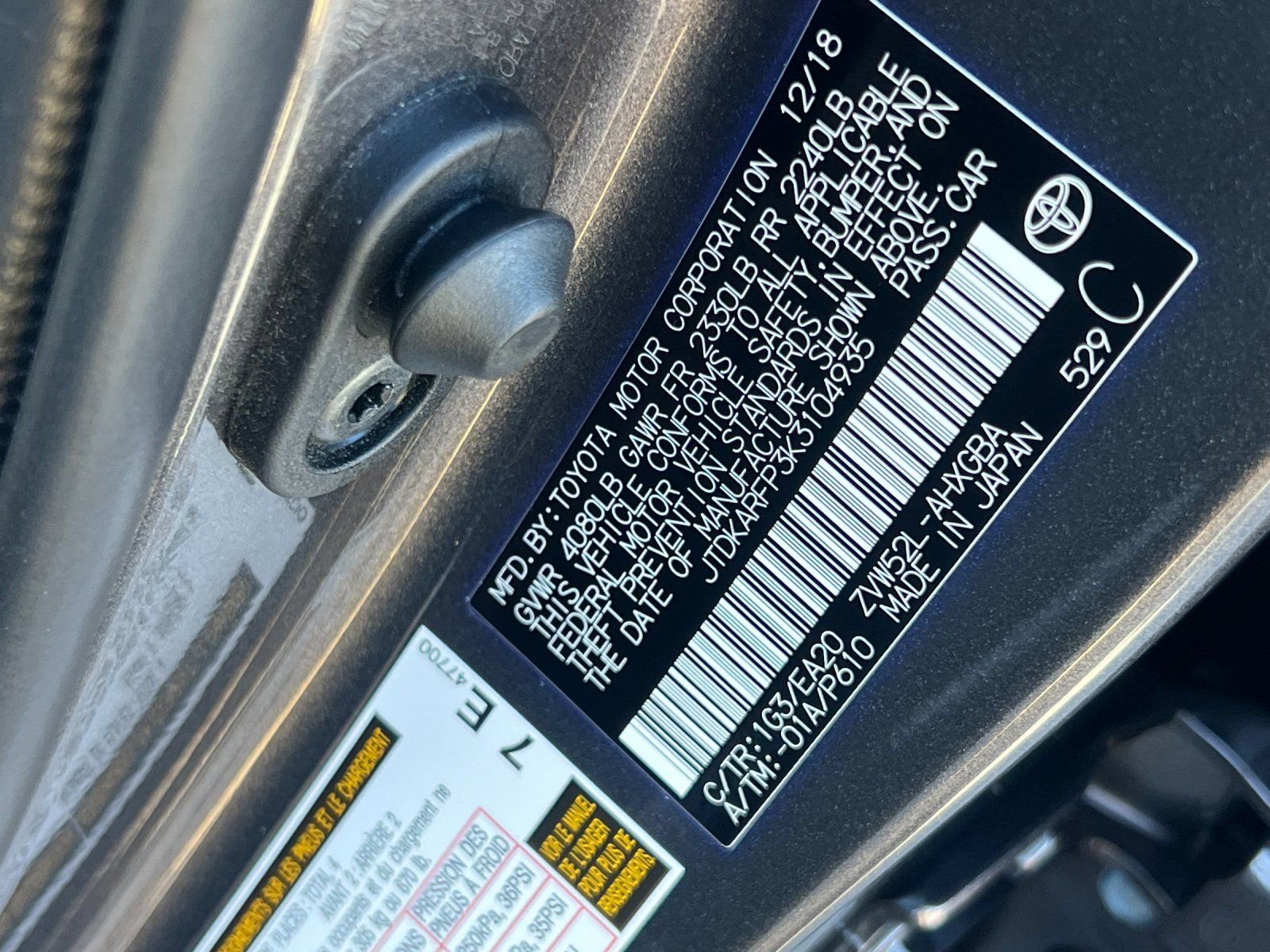 Used 2019 Toyota Prius Prime Advanced FWD image 30