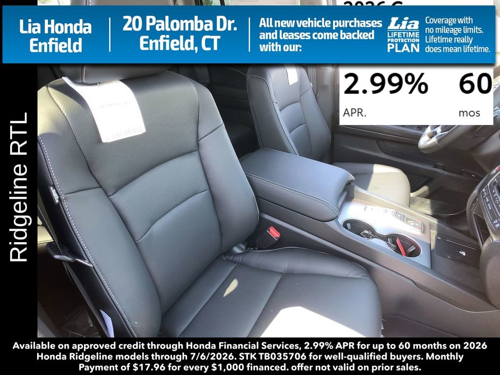 New 2026 Honda Ridgeline RTL image 24