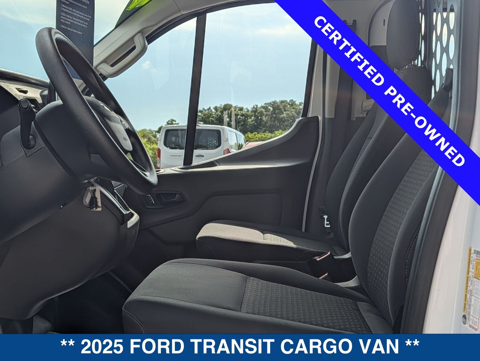 Certified 2025 Ford Transit 250 Low Roof w/ Exterior Upgrade Package RWD image 18