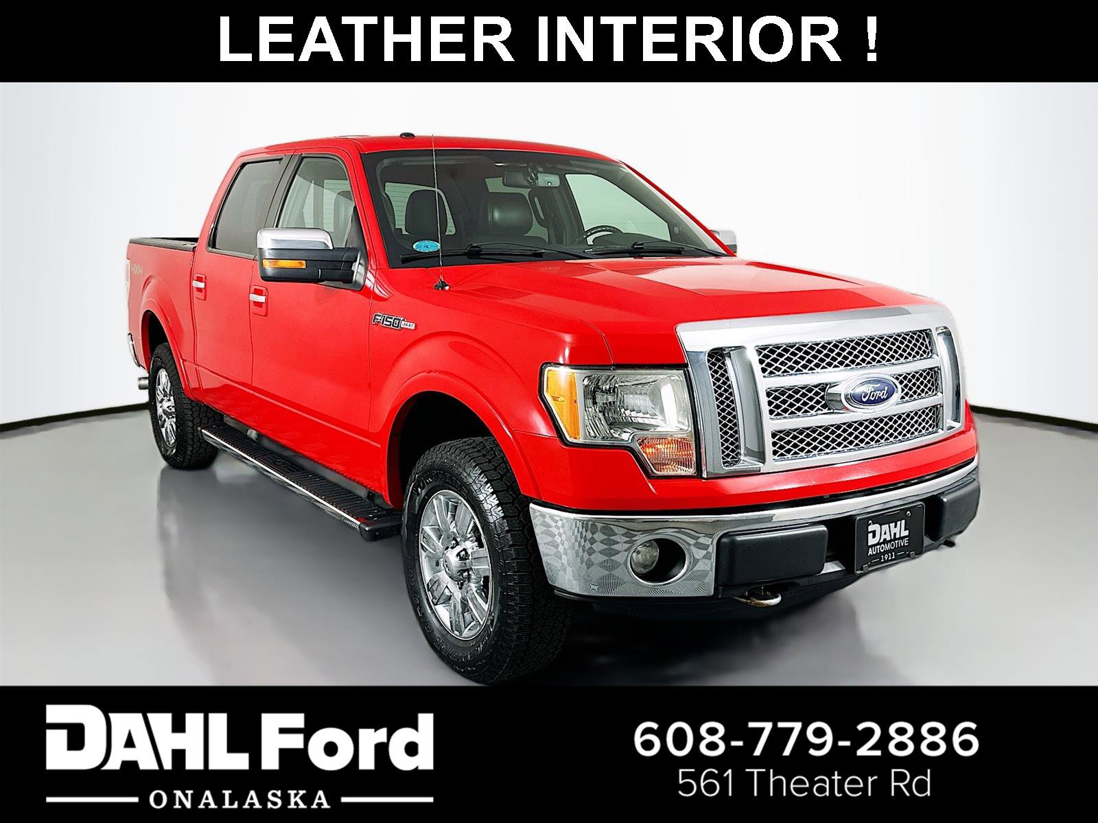 Used 2012 Ford F150 Lariat w/ Lariat Chrome Pkg image 1