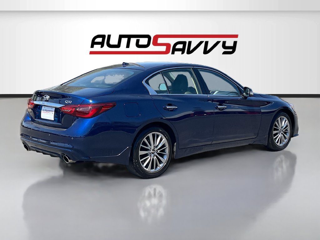 Used 2024 INFINITI Q50 Luxe w/ Cargo Package RWD image 7