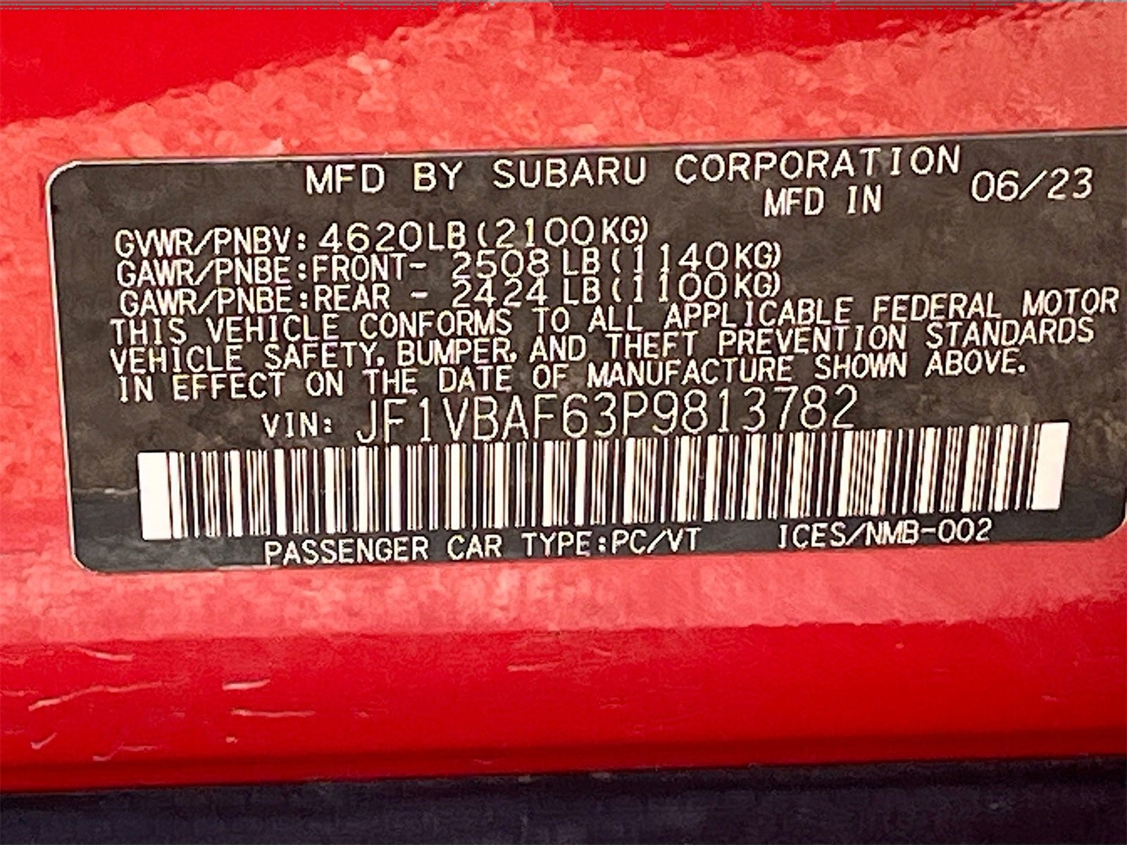 Used 2023 Subaru WRX Premium image 30