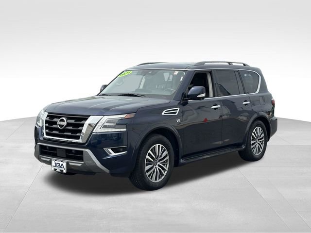 Used 2021 Nissan Armada SL w/ Captain's Chairs Package AWD/4WD image 24
