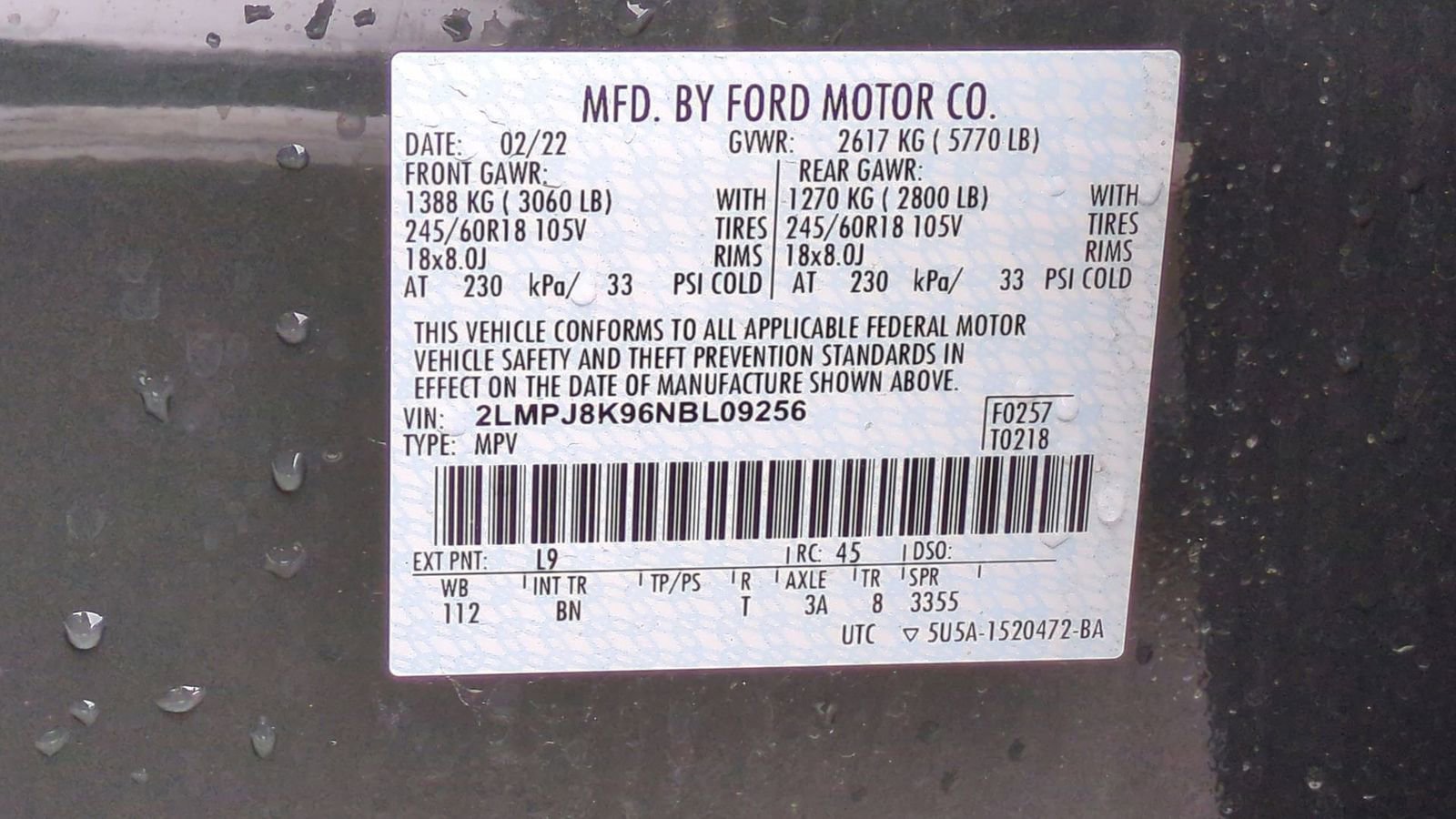 Used 2022 Lincoln Nautilus Reserve image 43