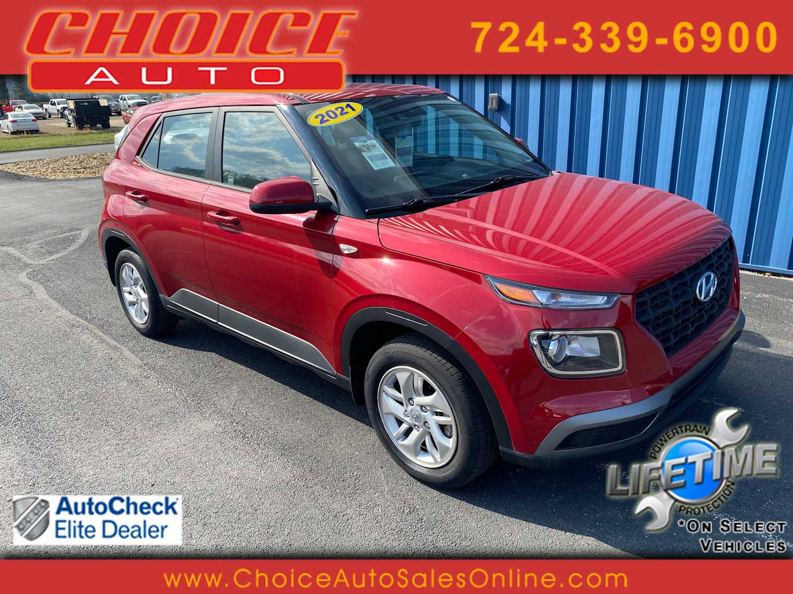 Used 2021 Hyundai Venue SE FWD image 1