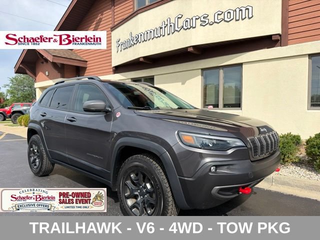 Used 2019 Jeep Cherokee Trailhawk w/ Cold Weather Group AWD/4WD image 2