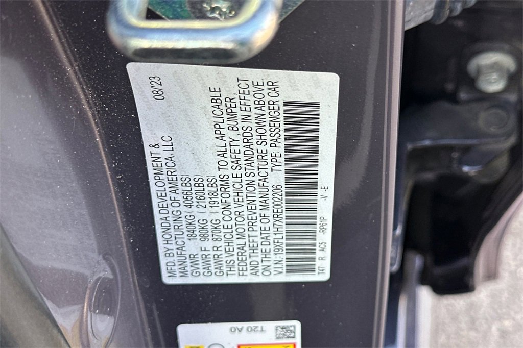 Certified 2024 Honda Civic EX-L image 31