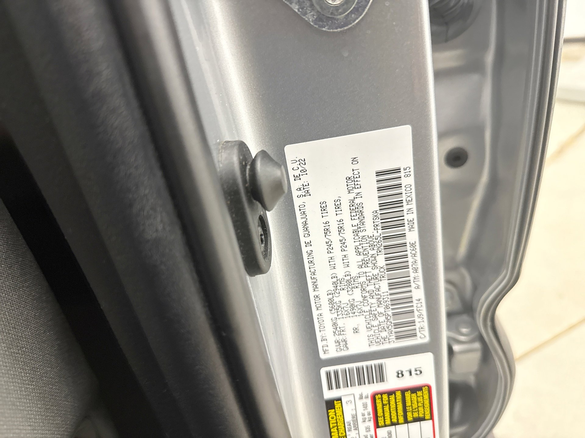 Used 2023 Toyota Tacoma SR5 w/ SR5 Appearance Package image 20