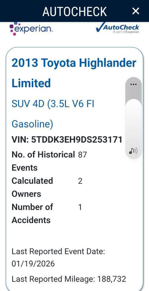 Used 2013 Toyota Highlander Limited image 22