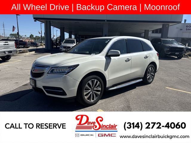 Used 2016 Acura MDX SH-AWD w/ Technology Package
