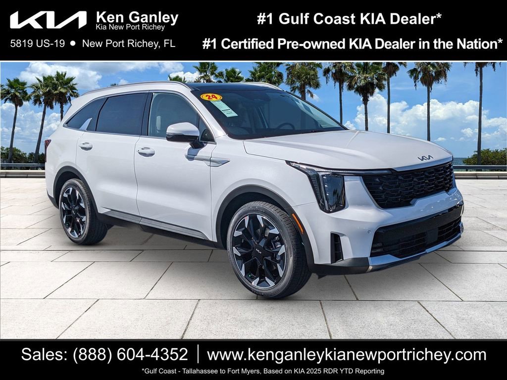Certified 2024 Kia Sorento EX w/ Panoramic Sunroof Package