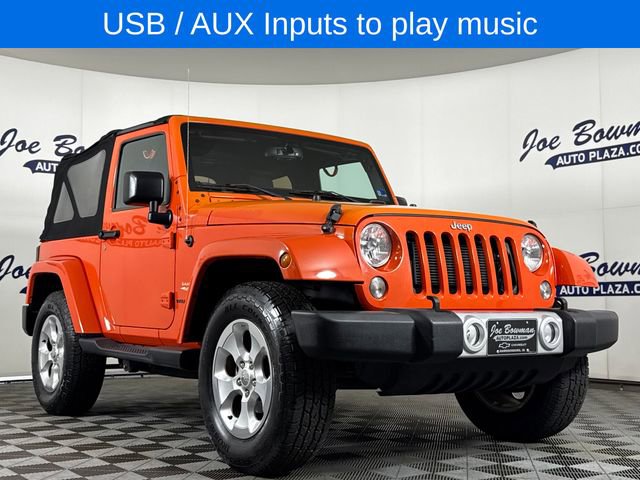 Used 2015 Jeep Wrangler Sahara w/ Connectivity Group AWD/4WD image 4