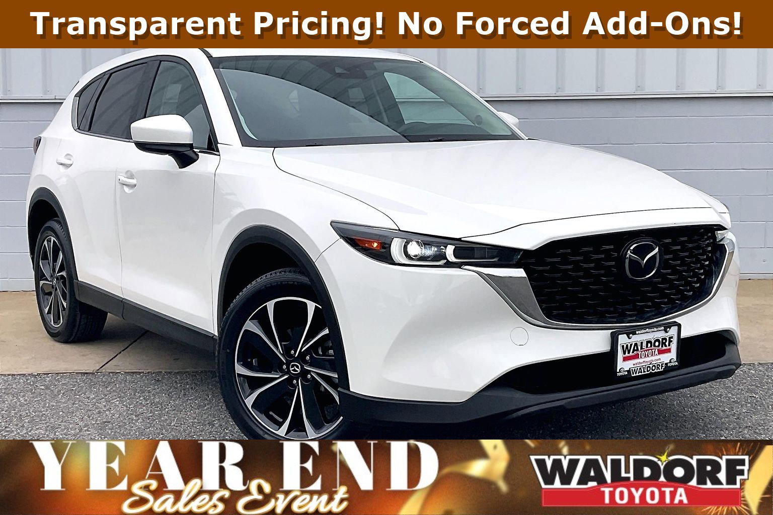 Used 2022 MAZDA CX-5 AWD 2.5 S w/ Premium Package image 1