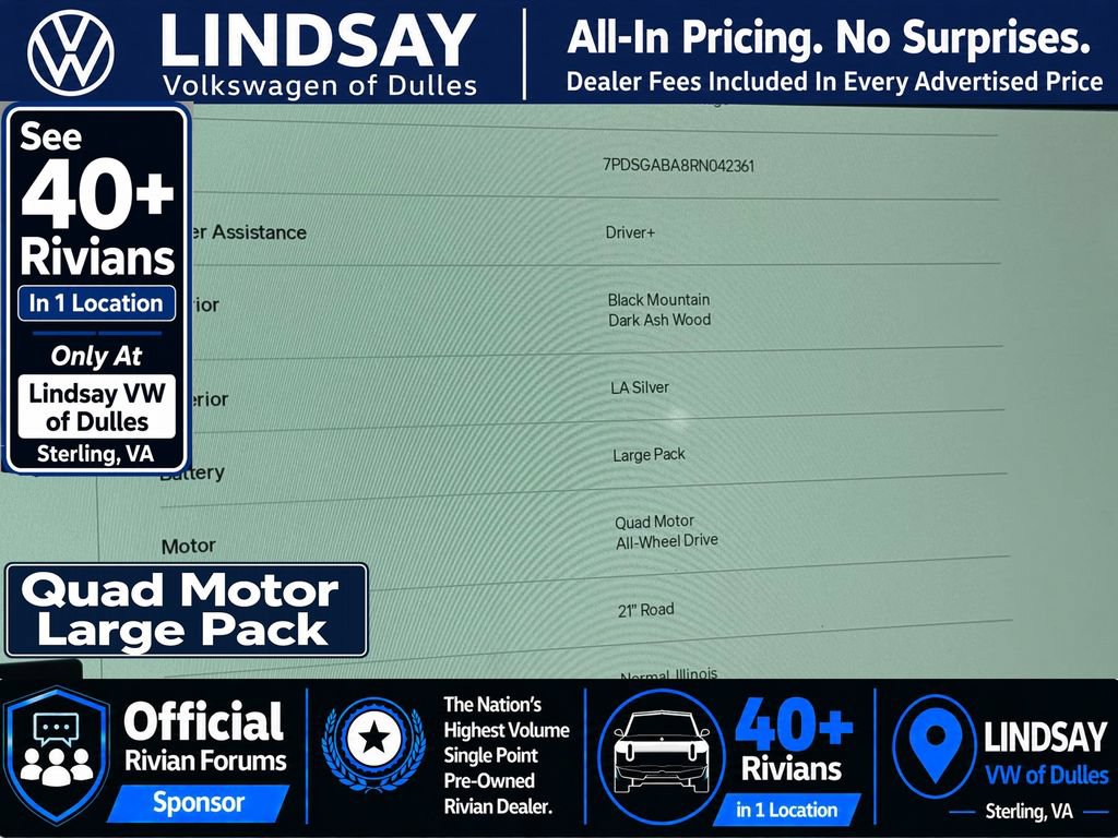 Used 2024 Rivian R1S Adventure AWD/4WD image 25