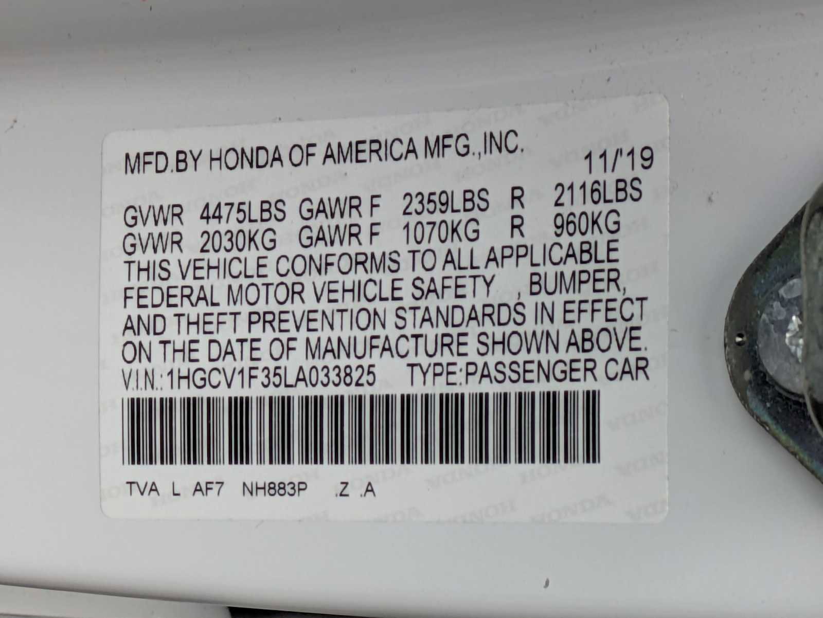 Used 2020 Honda Accord Sport image 34