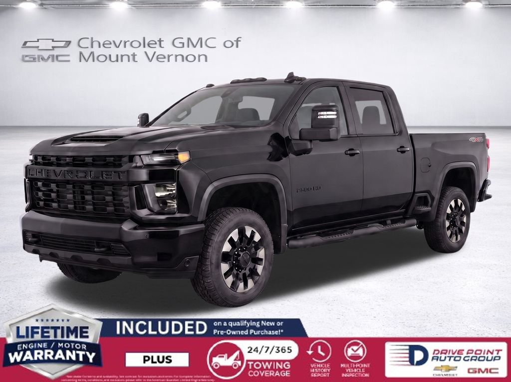 Used 2020 Chevrolet Silverado 2500 Custom w/ Custom Value Package AWD/4WD image 1