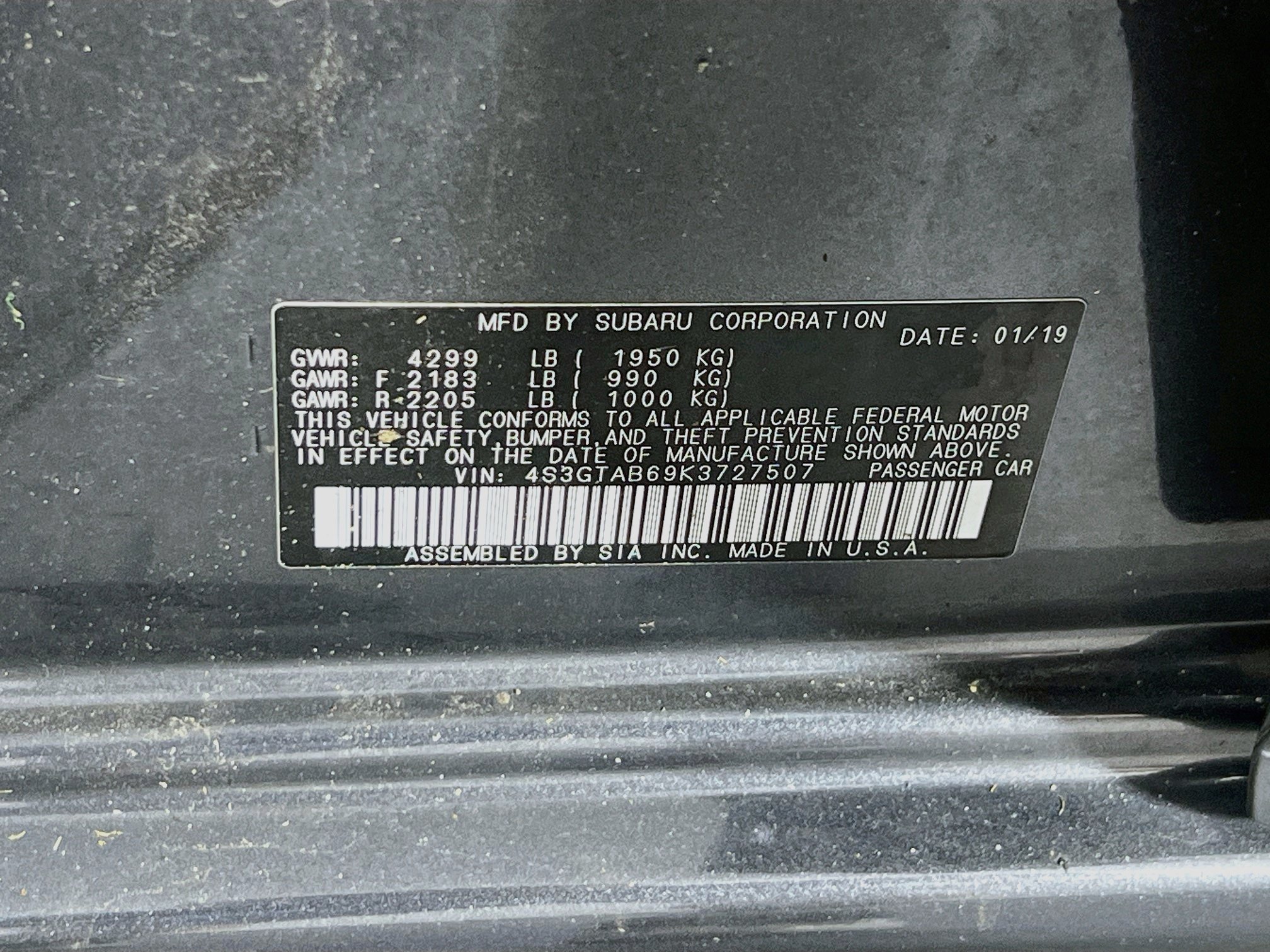 Used 2019 Subaru Impreza 2.0i w/ Eyesight AWD/4WD image 28