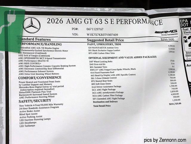 New 2026 Mercedes-Benz AMG GT 63 S image 32