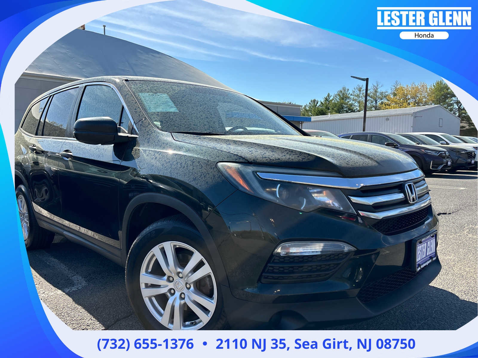 Used 2016 Honda Pilot LX image 1