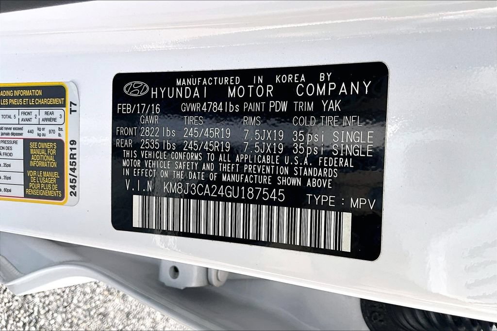 Used 2016 Hyundai Tucson Limited w/ Option Group 03 AWD/4WD image 36