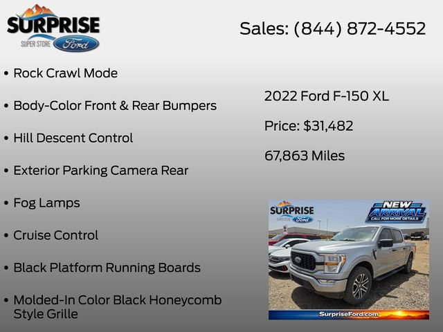 Used 2022 Ford F150 XL w/ STX Appearance Package AWD/4WD image 17