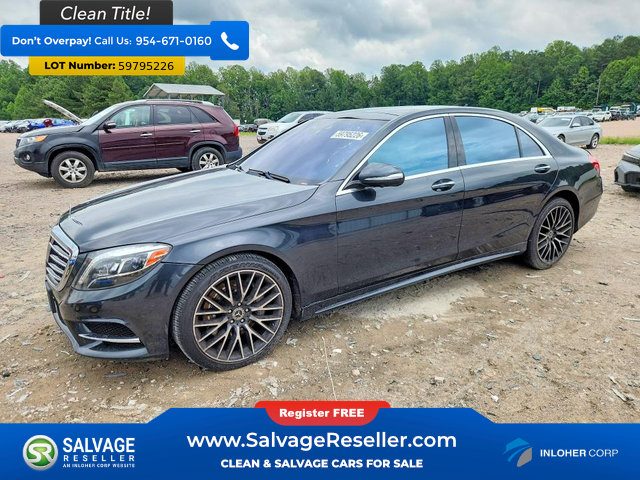 Used 2016 Mercedes-Benz S 550 4MATIC Sedan