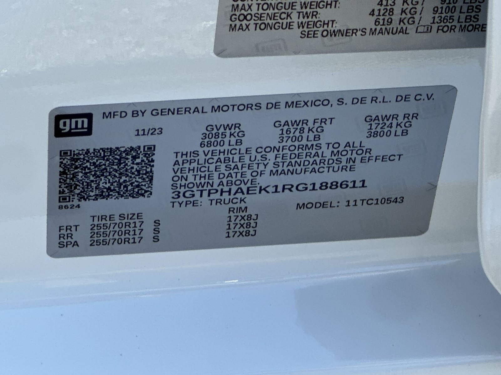 Used 2024 GMC Sierra 1500 Pro w/ Pro Value Package RWD image 29