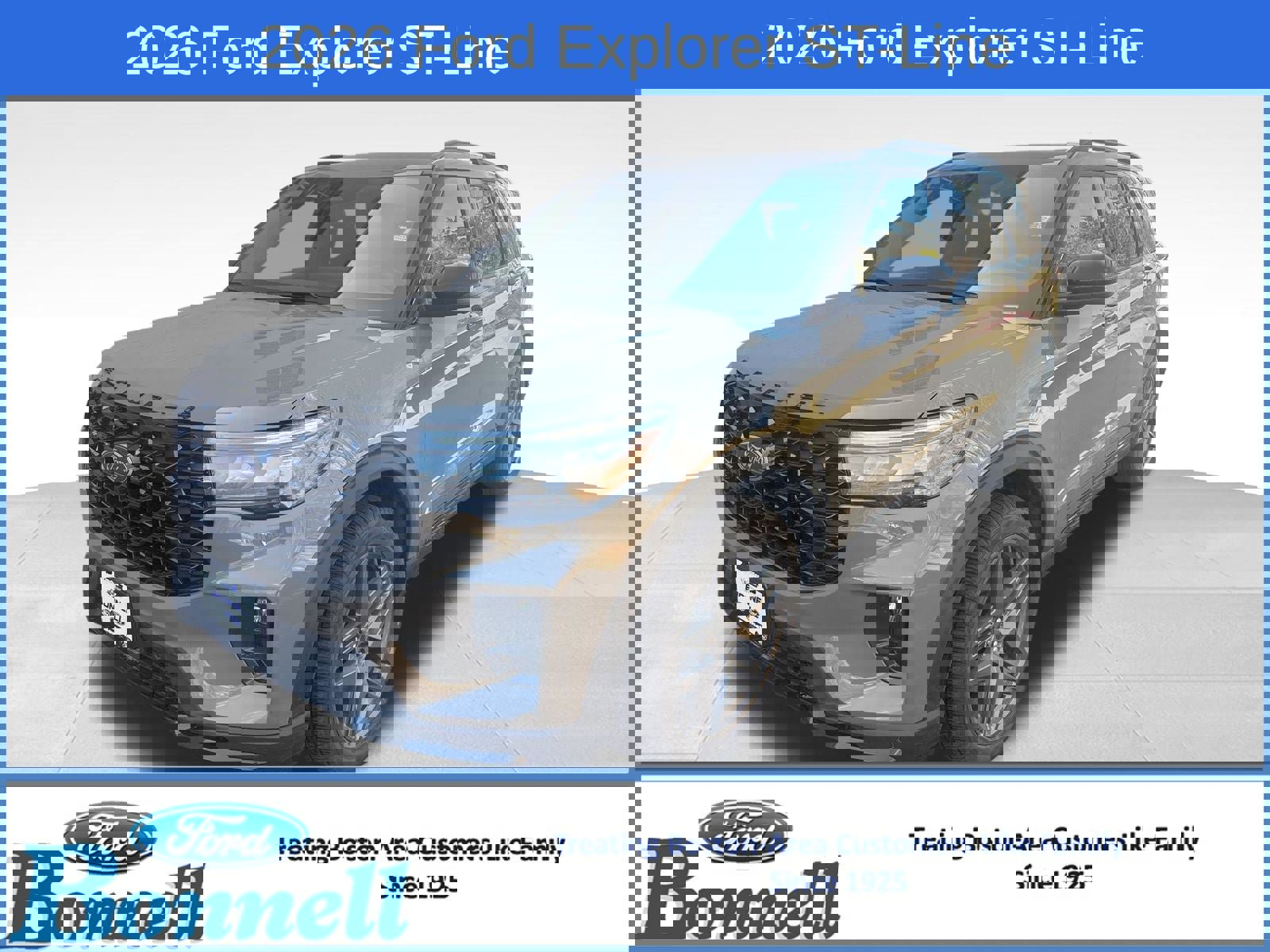 New 2026 Ford Explorer ST-Line w/ ST-Line Street Pack
