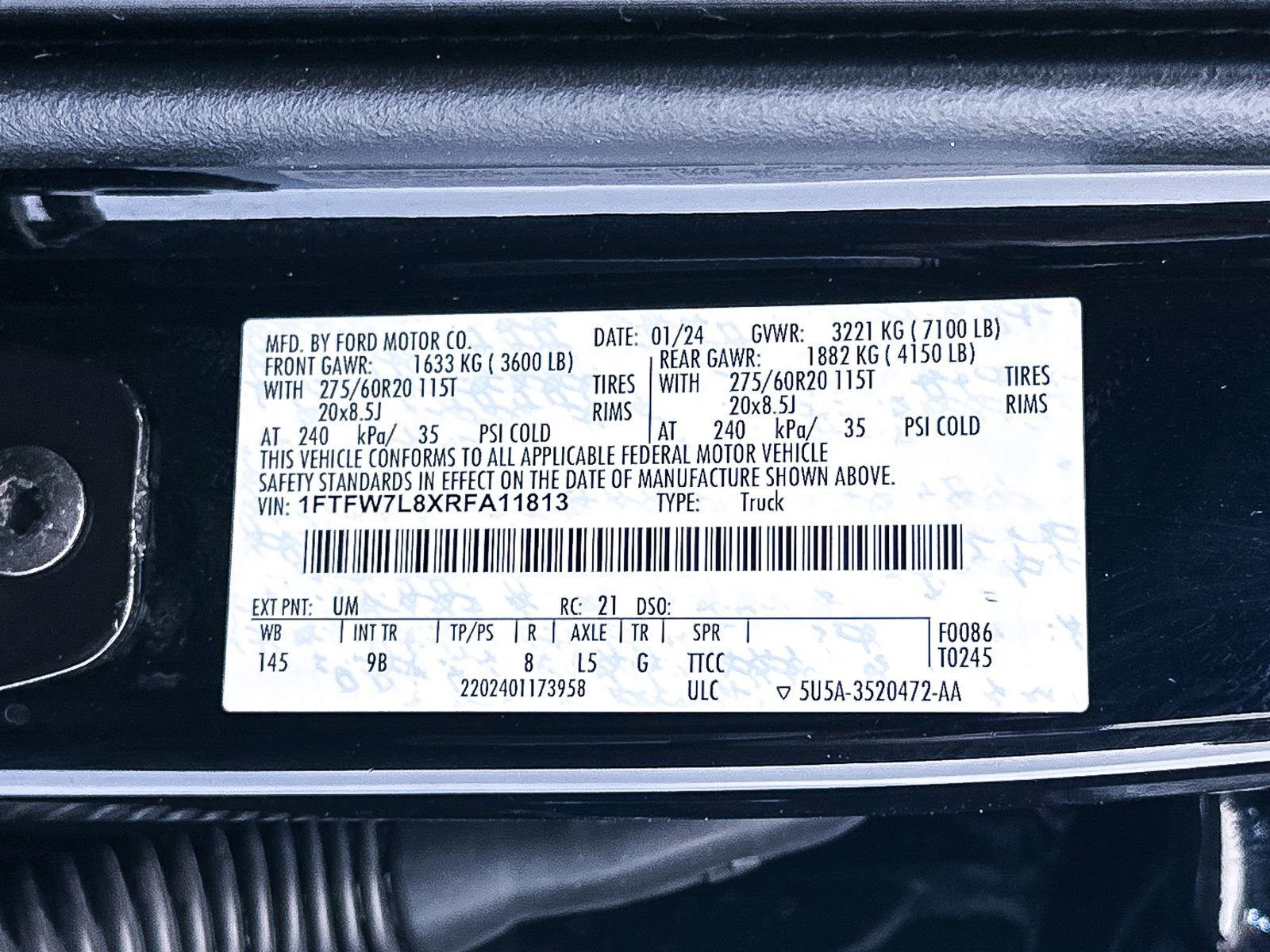 Used 2024 Ford F150 Platinum w/ Equipment Group 702A High image 43