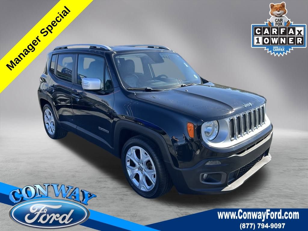 Used 2017 Jeep Renegade Limited
