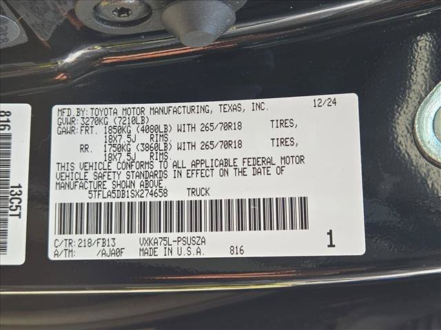Used 2025 Toyota Tundra SR5 AWD/4WD image 25