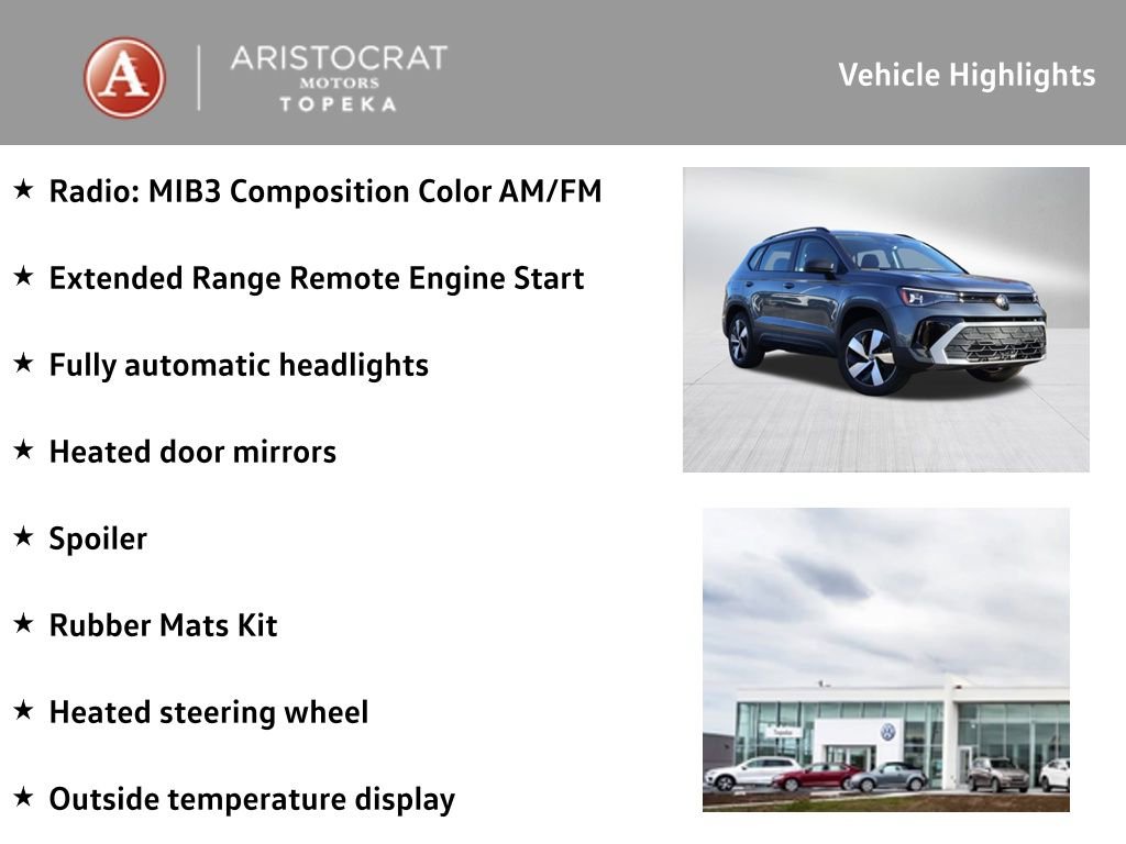 New 2026 Volkswagen Taos S image 2