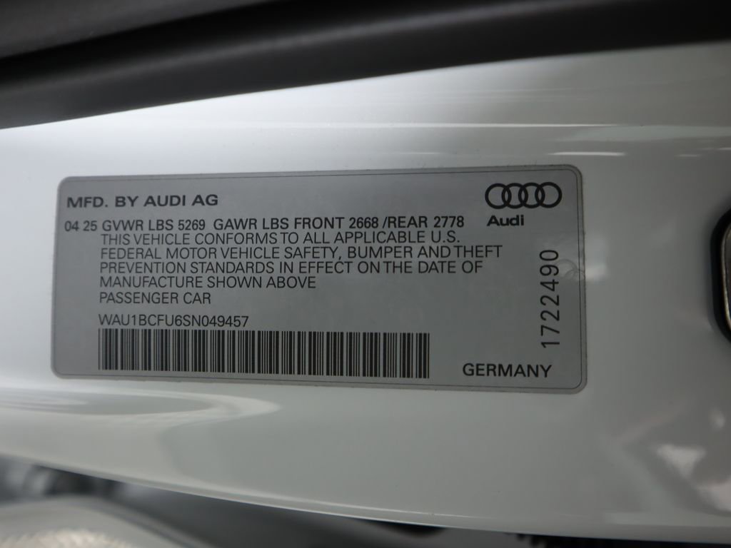 Used 2025 Audi A5 2.0T Premium w/ Convenience Package AWD/4WD image 35