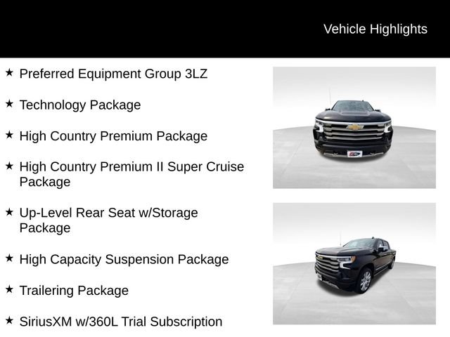 Certified 2025 Chevrolet Silverado 1500 High Country AWD/4WD image 13