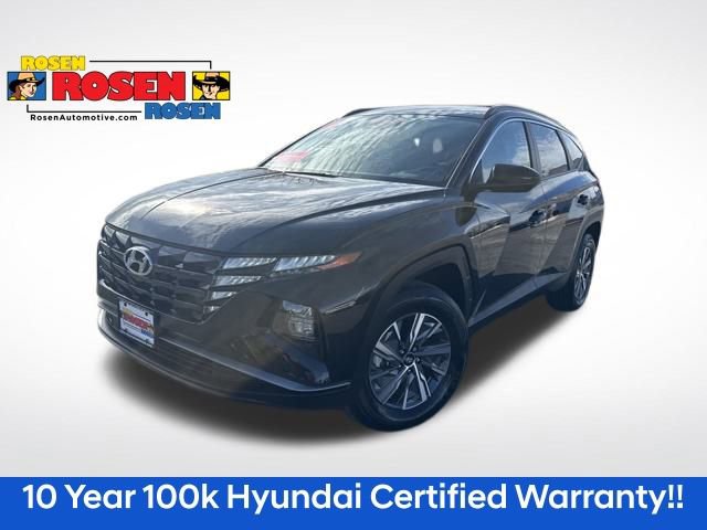 Certified 2024 Hyundai Tucson Blue image 1