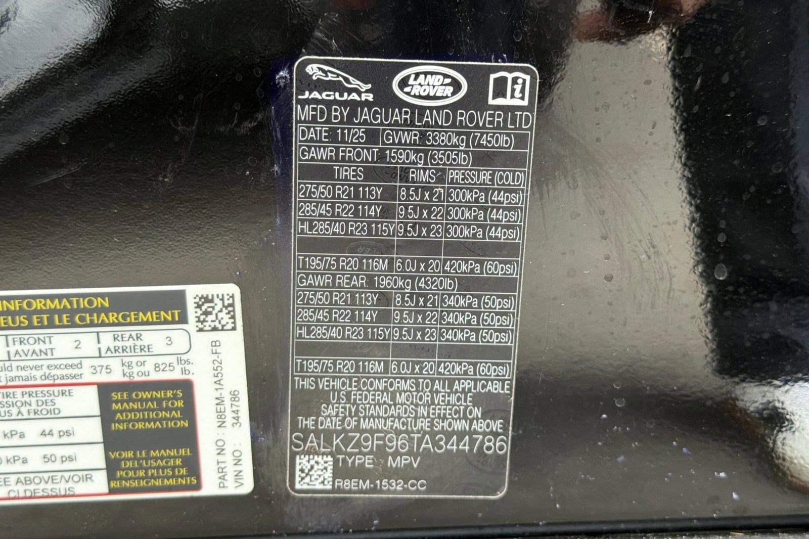 New 2026 Land Rover Range Rover SV AWD/4WD image 20