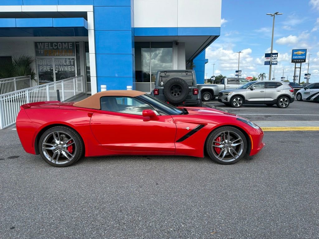 Used 2014 Chevrolet Corvette Stingray Convertible w/ 3LT Preferred Equipment Group RWD image 4
