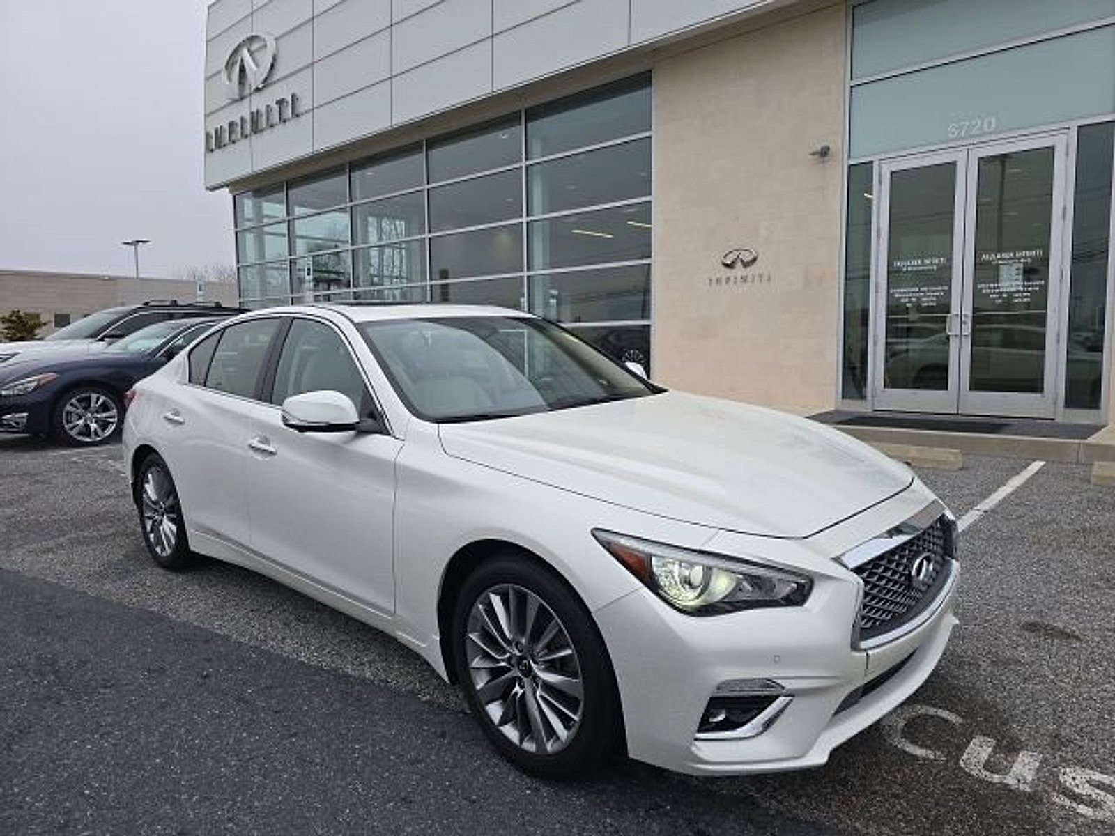 Certified 2022 INFINITI Q50 Luxe w/ Cargo Package video 1