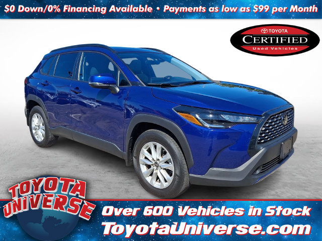 Certified 2022 Toyota Corolla Cross LE w/ Moonroof Package AWD/4WD image 1