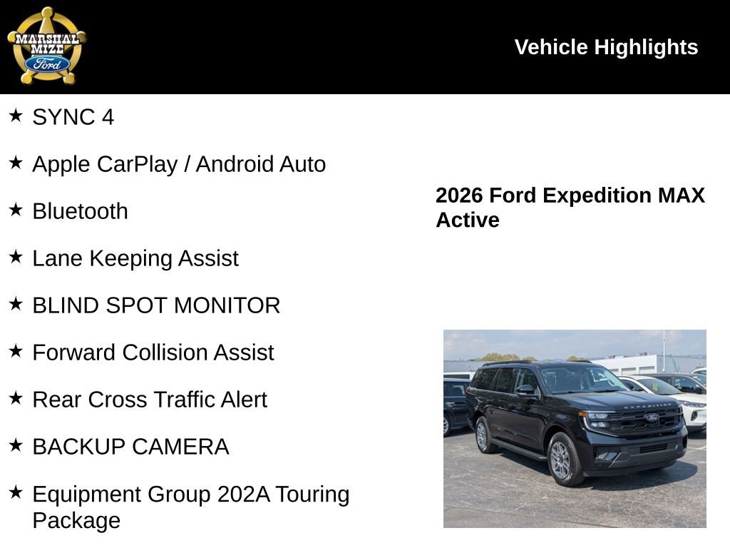 New 2026 Ford Expedition Max Active AWD/4WD image 2