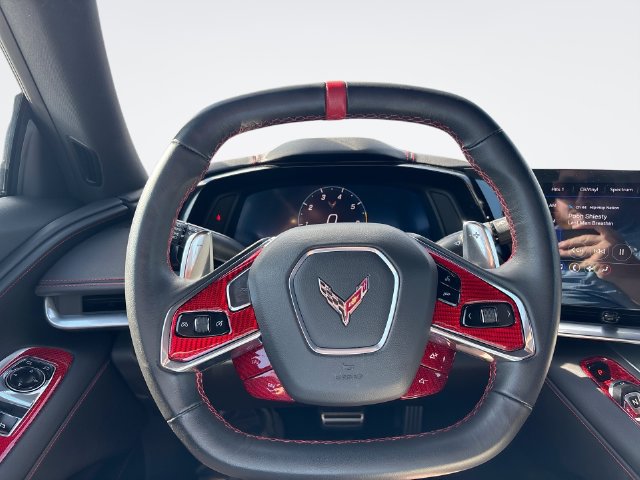 Used 2022 Chevrolet Corvette Stingray Coupe w/ Chrome Exterior Badge Package RWD image 14