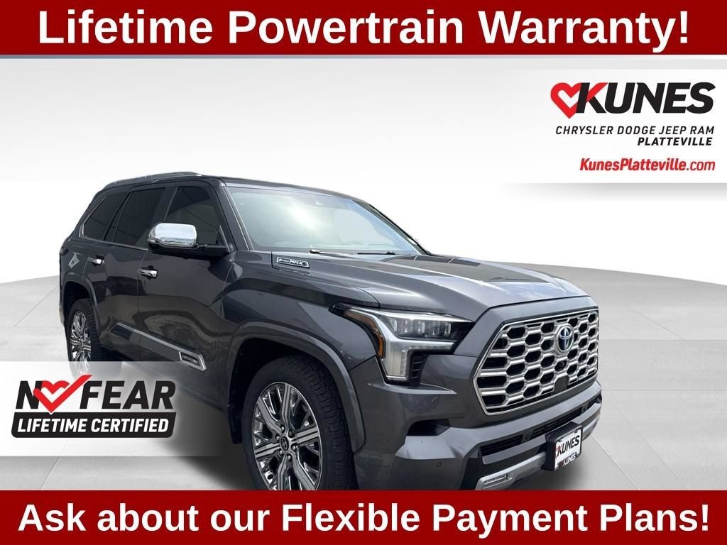 Used 2024 Toyota Sequoia Capstone AWD/4WD image 3
