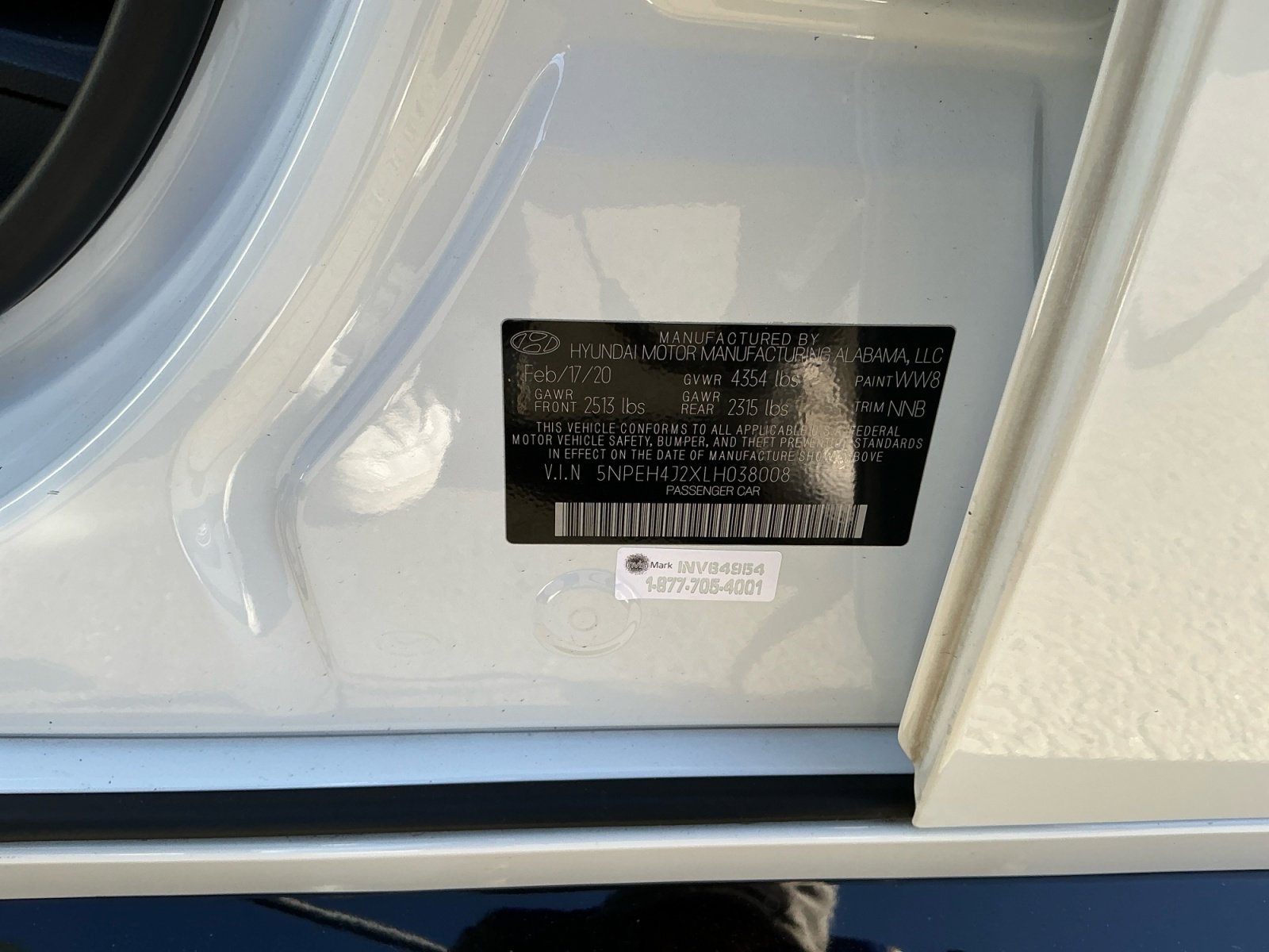 Used 2020 Hyundai Sonata Limited w/ Preferred Accessory Package image 27