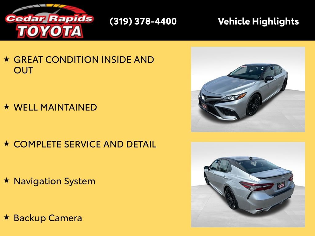 Used 2023 Toyota Camry XSE w/ Navigation Package FWD image 9