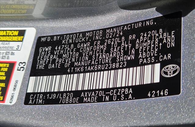 Certified 2024 Toyota Camry XSE image 23