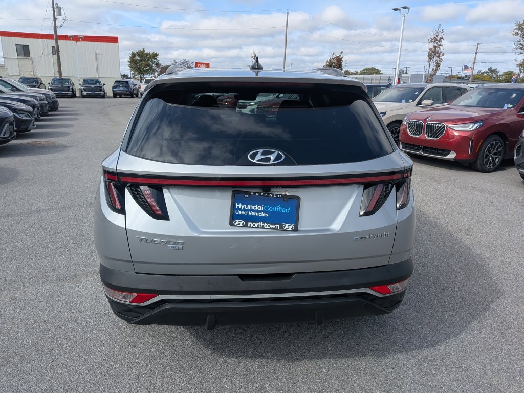 Certified 2022 Hyundai Tucson Blue AWD/4WD image 14