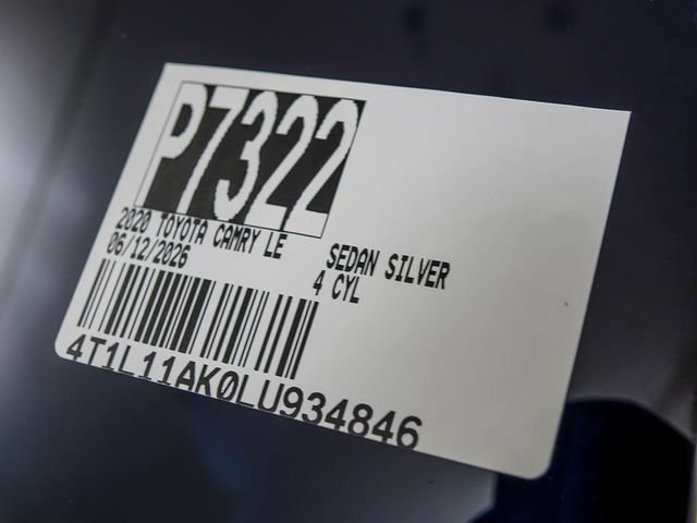 Used 2020 Toyota Camry LE w/ Convenience Package FWD image 28